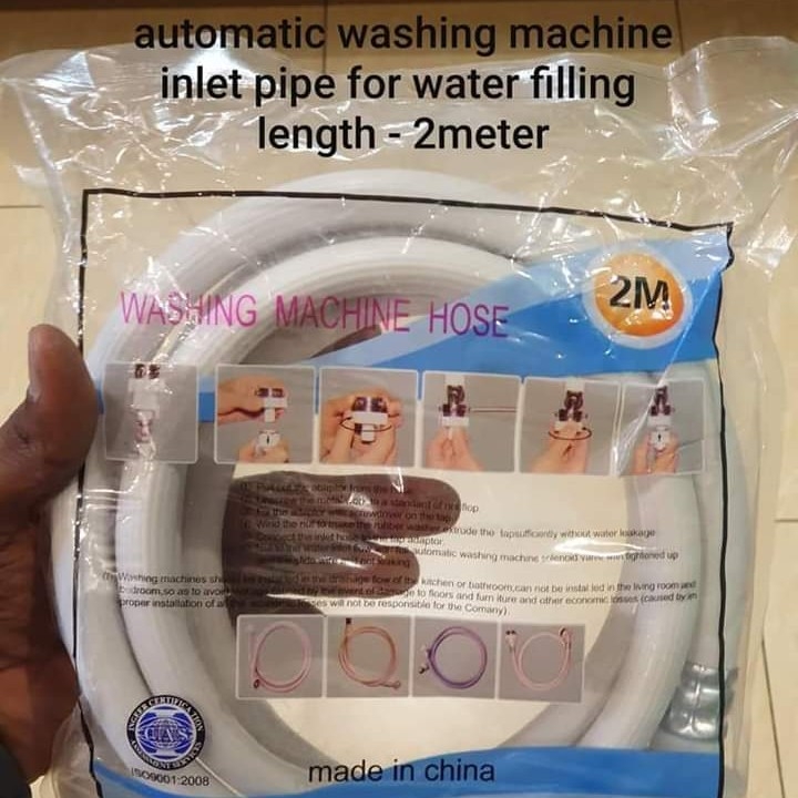 AUTOMATIC WASHING MACHINE PIPE 2METER LENGTH