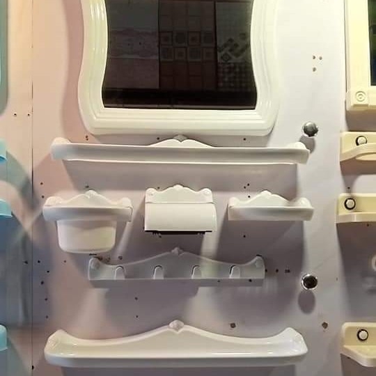 BATHROOM ACCESSORIES SET WONDER PVC