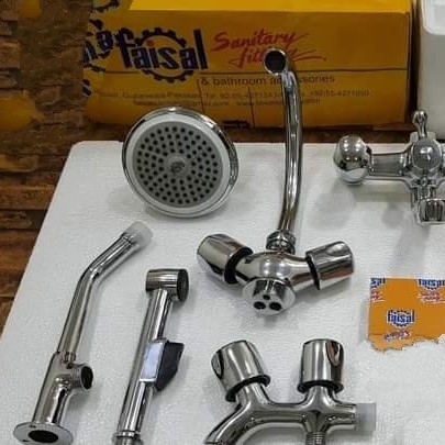 BATHROOM SET COMPLETE FAISAL BRAND ECONOMY MODEL