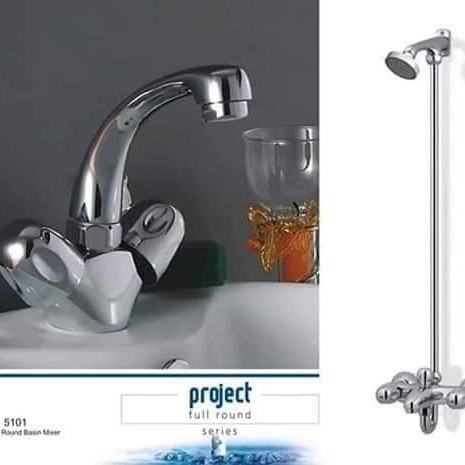 BATHROOM SET FAISAL BRAND PROJECT MODEL KNOB