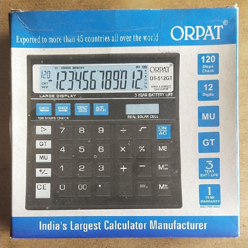 Orpat Calculator OT-512GT
