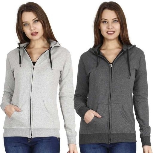 4014. Women's Cotton Sweatshirts (Pack of 2)