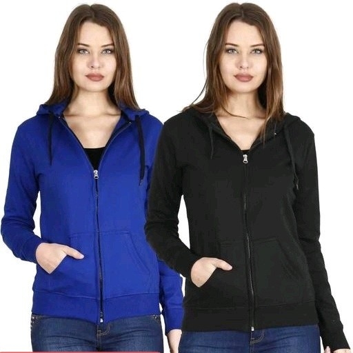 4015. Women's Cotton Sweatshirts (Pack of 2)