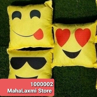 Emoji Cushions (Pack of 5) - Square Shape