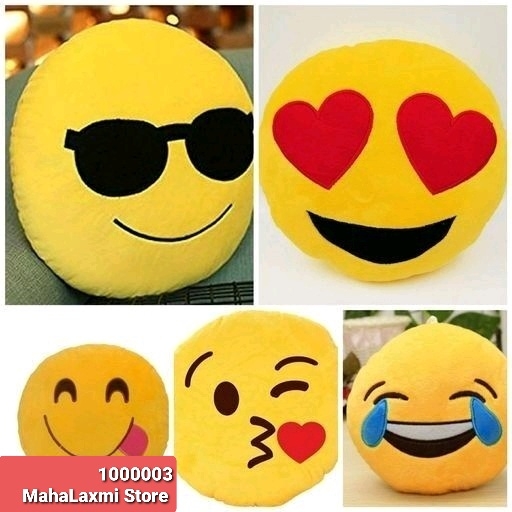 Emoji Cushions (Pack of 5) - Design no.1