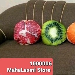 6. Fruits Cushions (Pack of 5)