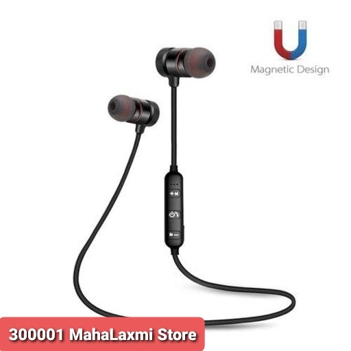 Magnetic Bluetooth Earphones (black)