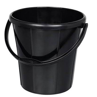 (Tel) BLACK BUCKET 30L কালো বালতি (টেল)