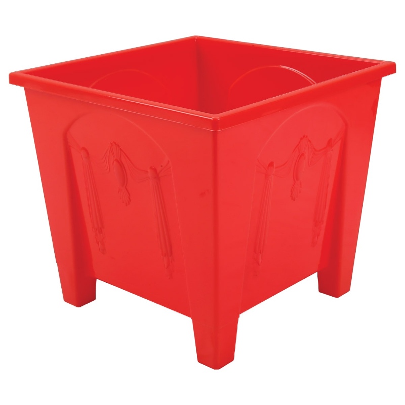 (Tel) FLOWER TUB SQUARE  (20L) স্কয়ার ফুলের টব (টেল)