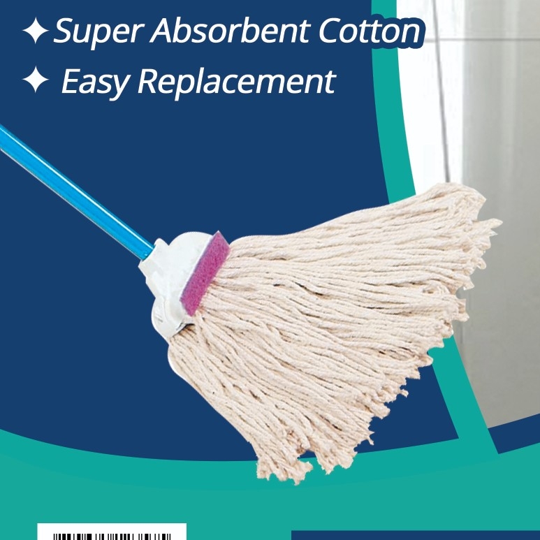 CLEANO MAX WHITE MOP - 400 GM