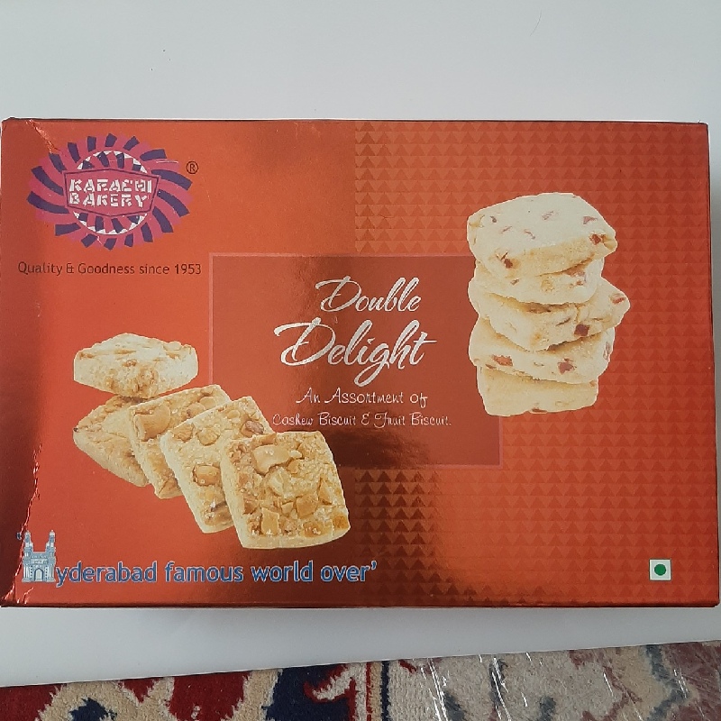 Double delight assorted cashew Biscuit & Fruit biscuit