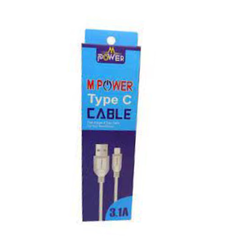 *Mpower type c cable