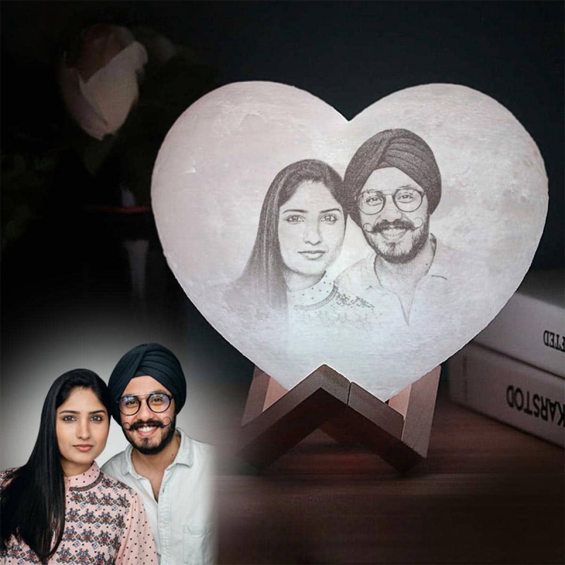 3D HEART LAMP