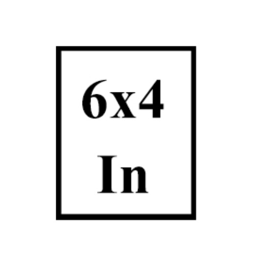 6X4 NP FRAME 0.5 INCH GL