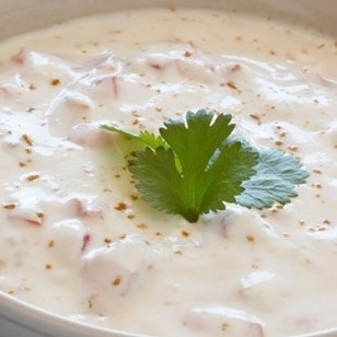 Garlic Raita