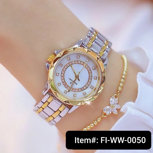Coxry Square Fashion Skeleton Bracelet Wrist Watch (Black Black)