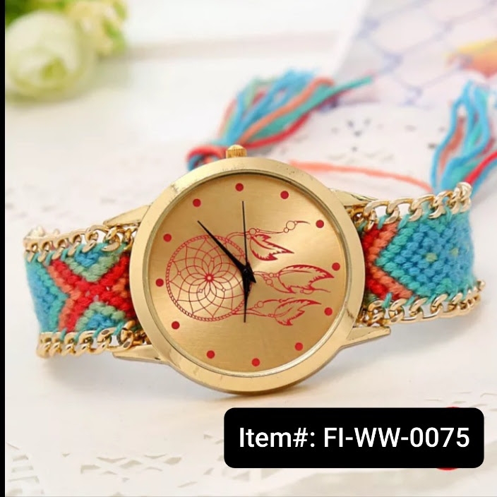 Diamond Women's Luxury Rhinestone Elegant Ladies Wrist Watch with Bracelet (Gold)