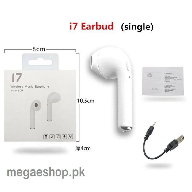 Earbud i7 (Single) ব্লুটুথ