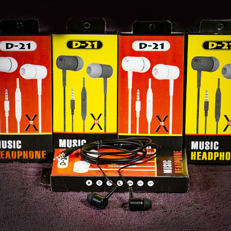 Earphone D21 হেডফোন