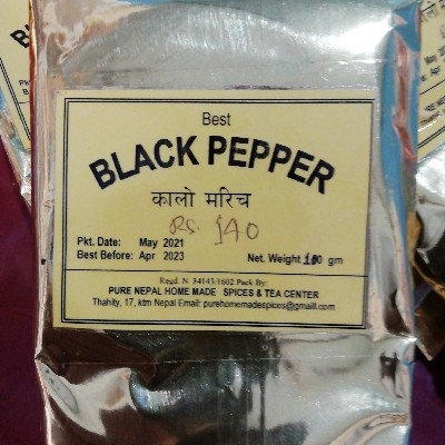 Black pepper powder