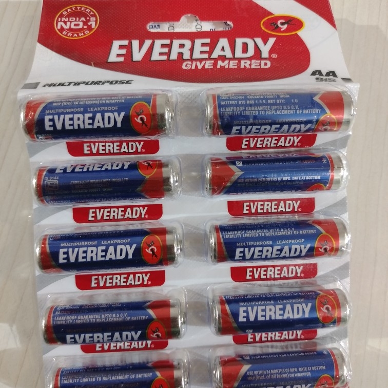 Eveready Battery Blue AA 915