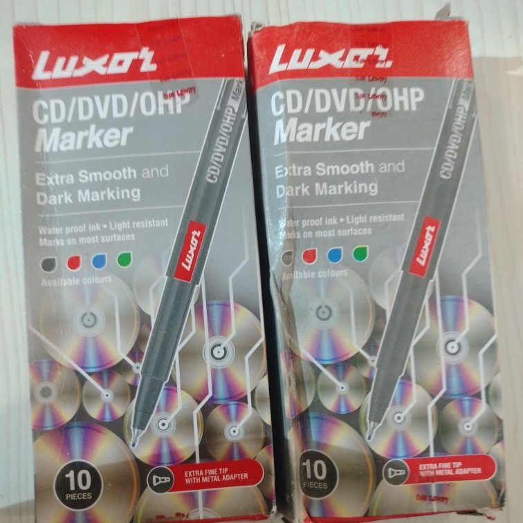 CD/DVD/OHP Marker Red
