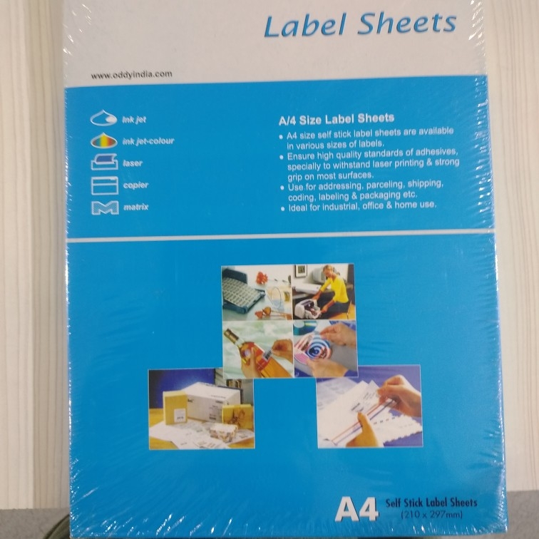Price Label Sheet ST-4A4100