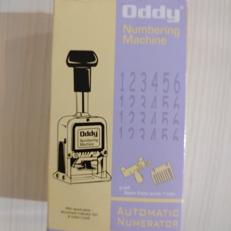 6 Digit Numbering Machine