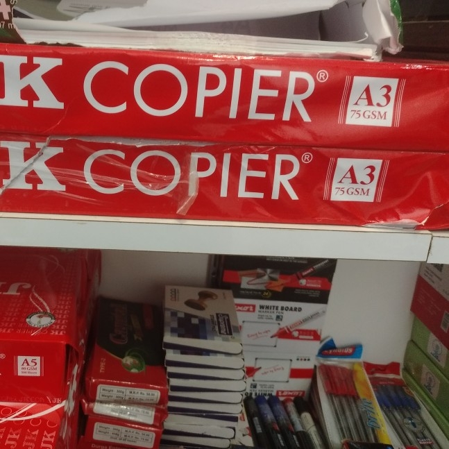 JK Red Paper, A3, 75 GSM, 500 sheets