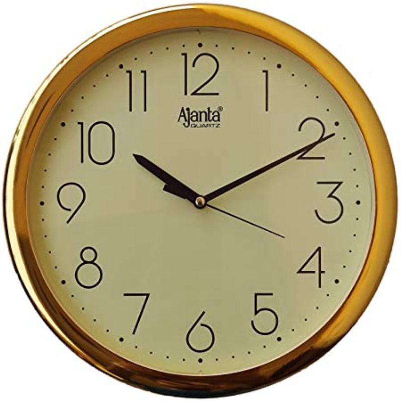 AJANTA 957 (ROUND) IVORY WALL CLOCK