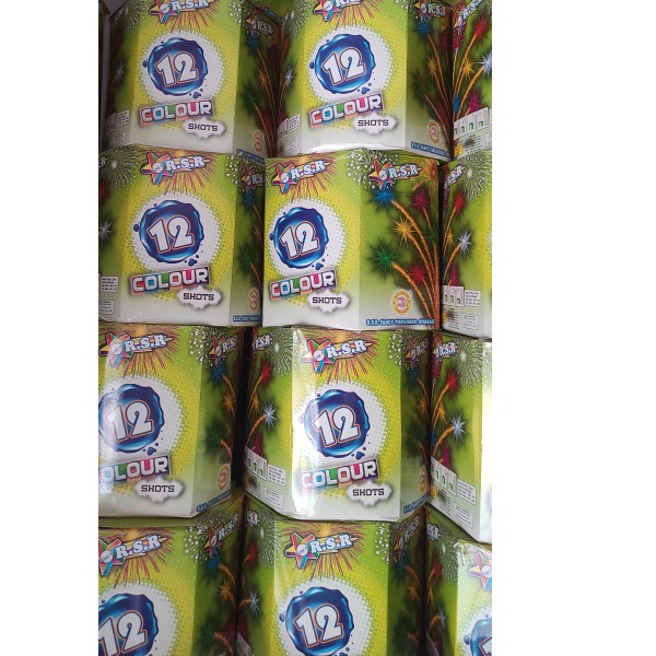 12 Shots (Multicolour)-1 Box (1 Pcs)