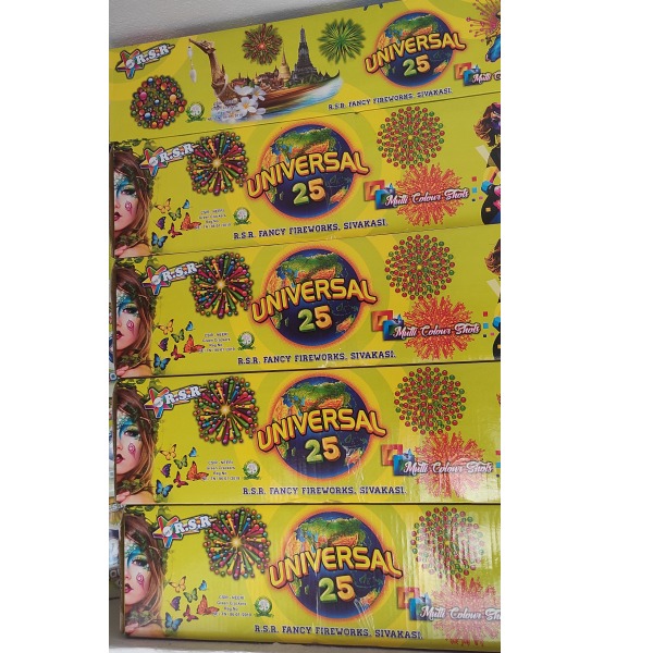 25 Shots ( Multicolour)-1 Box (1 Pcs)