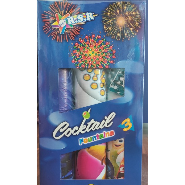 Cocktail (Multicolour)-1 Box (3 Pcs)