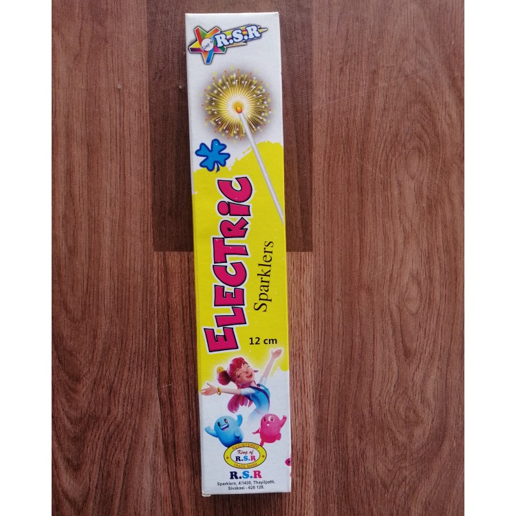 12CM Electric Sparklers-1 Box (10 Pcs)