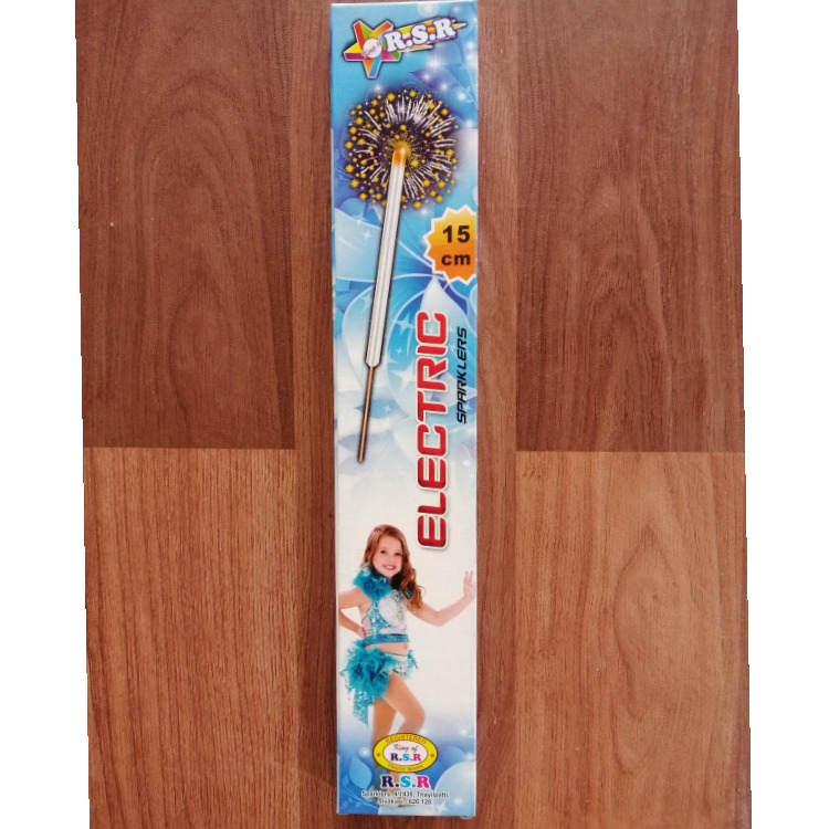15CM Electric Sparklers-1 Box (10 Pcs)