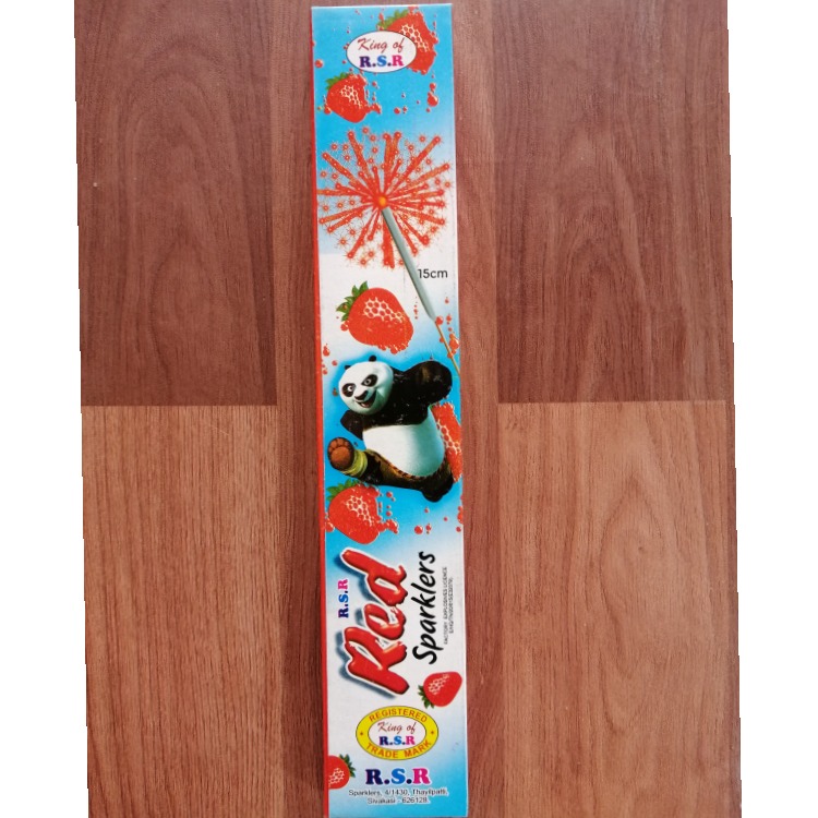 15CM Red Sparklers-1 Box (10 Pcs)