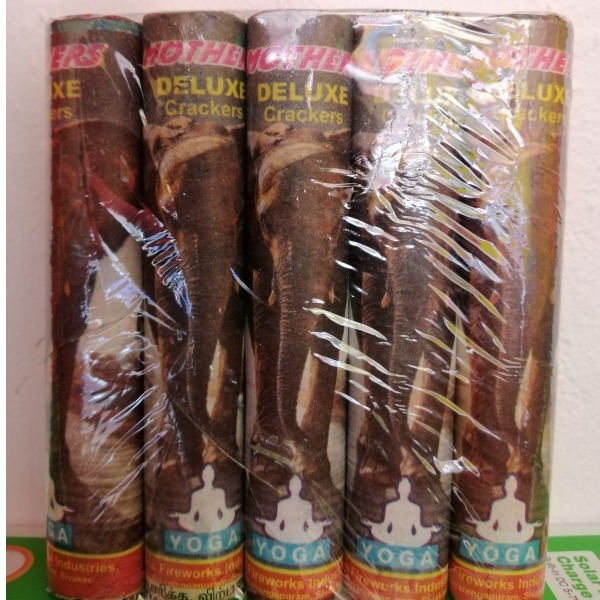 4" Delux Lakshmi / Elephant /Halk-1 Pkt (5 Pcs)
