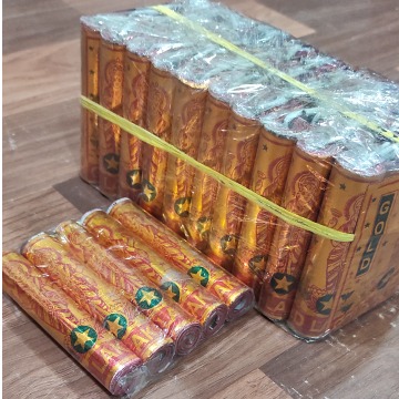 4" Gold Lakshmi-1 Pkt (5 Pcs)