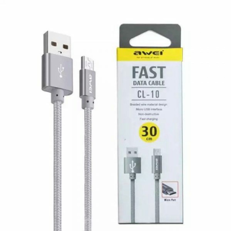 AWEI CL 10 Micro Short USB Cable