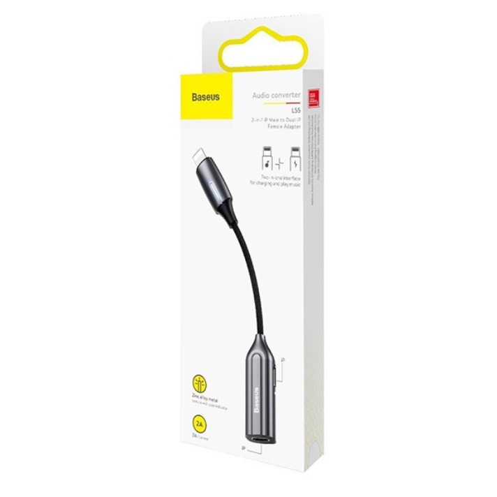 Baseus 2 in 1 ip Metal L55