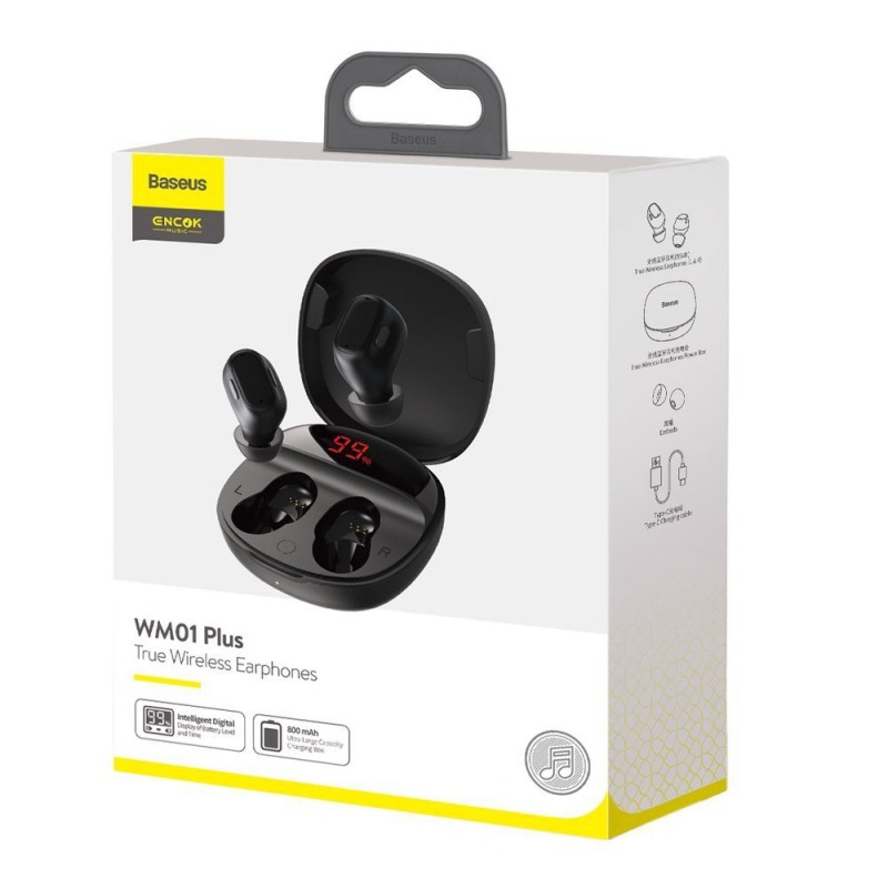 Baseus WM01 Plus TWS (1 Year Warranty)