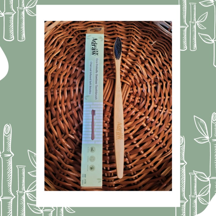 Bamboo Toothbrush Charcoal