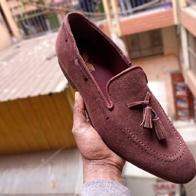 Loafers Suede brown