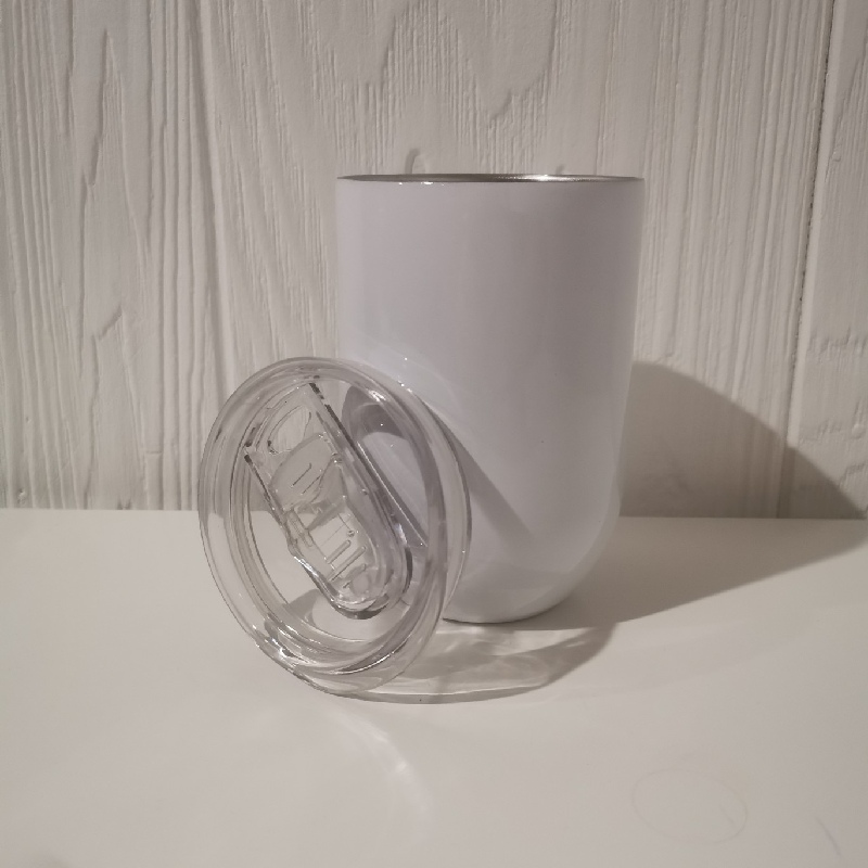 12oz Sublimation Wine Tumbler Blank