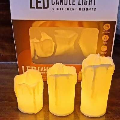 3Pcs Candle Set