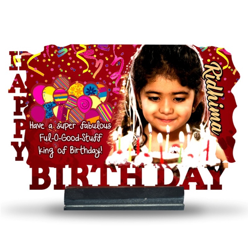 Happy Birth woooden