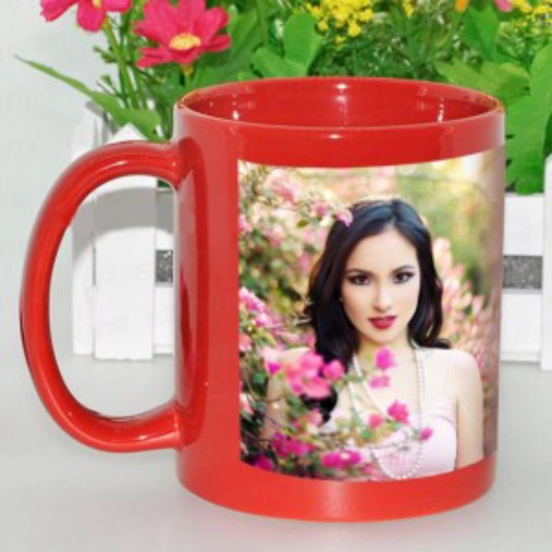 Luminous mug red