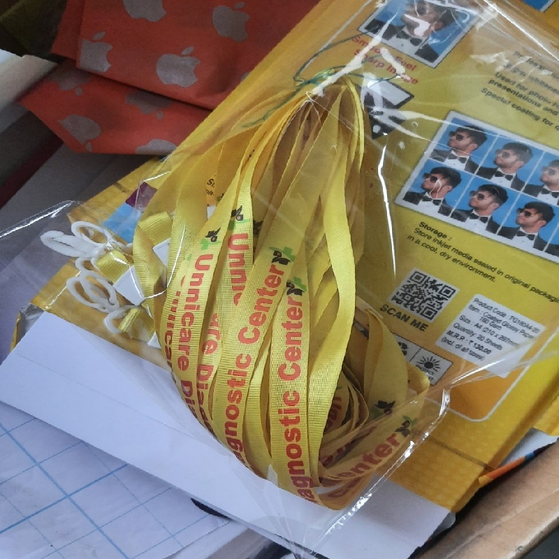 I card liner printing