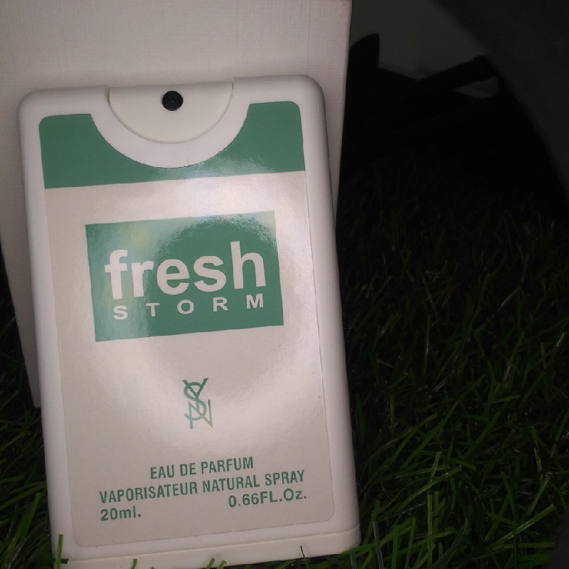 Fresh storm pocket perfume