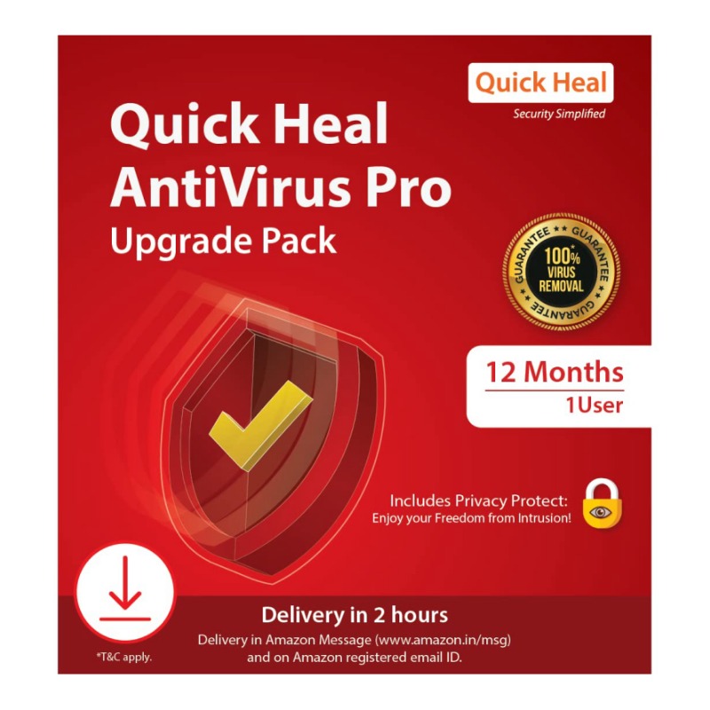 QUICK HEAL PRO 3 USER 1 YEAR